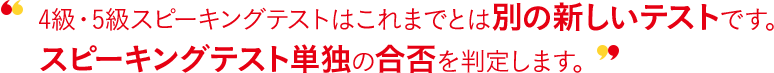 スコア帯実技確認はこれまでとは別の新しいテストです。実技確認単独のスコア・認定級を判定します。